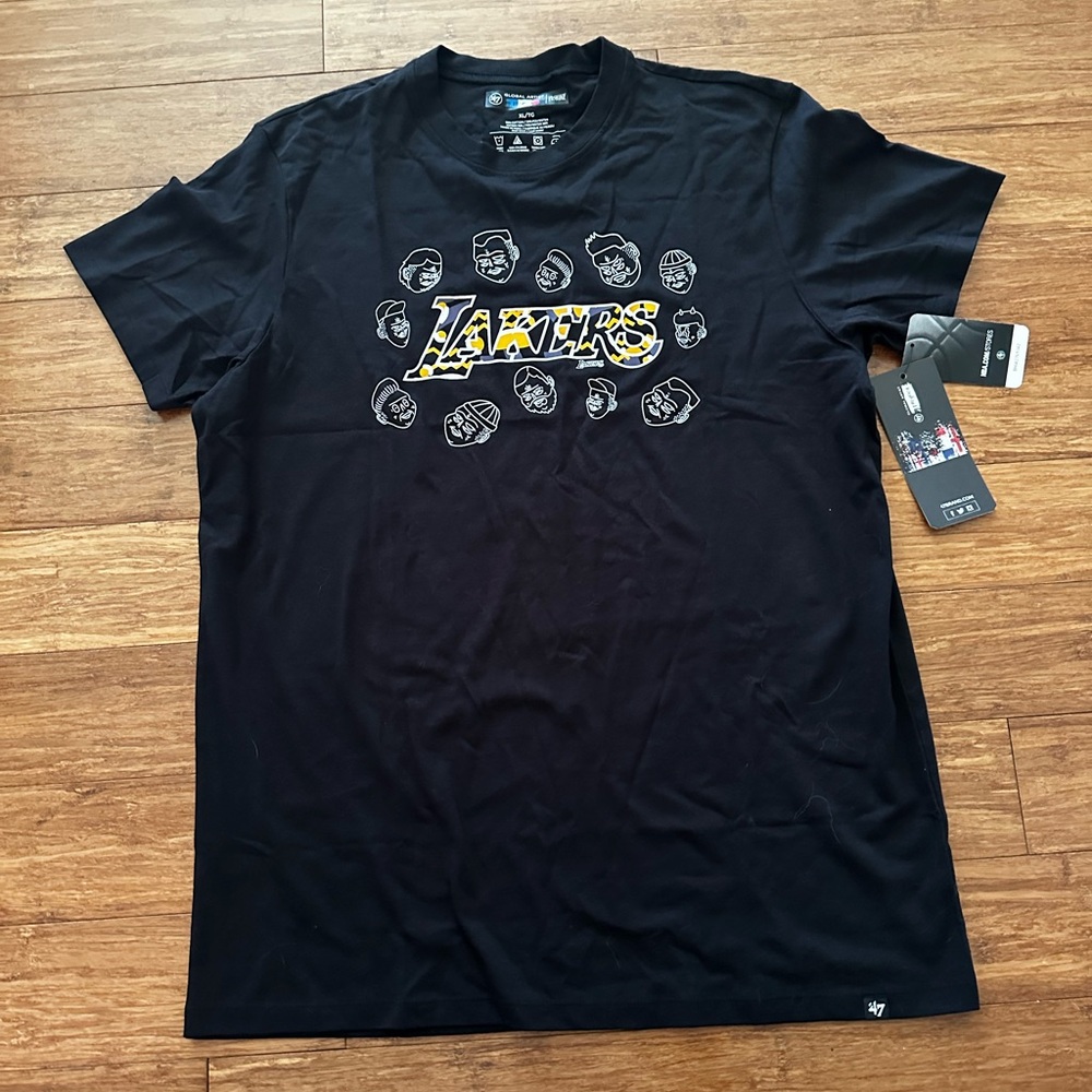 ‘47 Global Artist Project Kashink Lakers T Shirt Size XL NWT